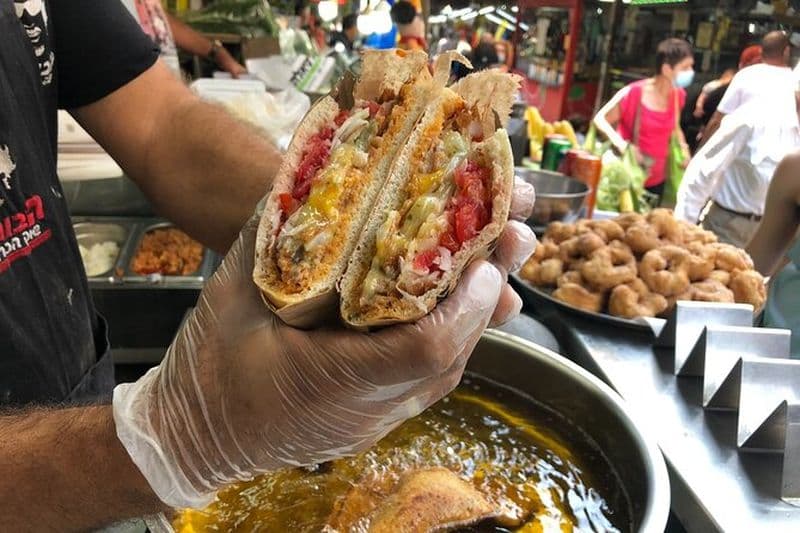 Billet Visite gastronomique du marché Carmel à Tel-Aviv