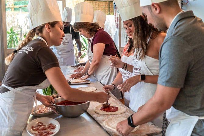 Cours de cuisine de pizza à Sorrente