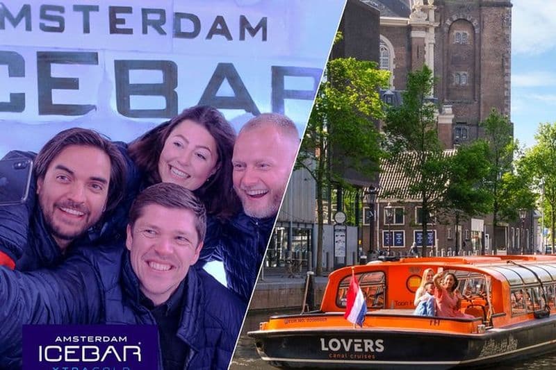 Billet Offre : croisière et billets pour le bar de glace d'Amsterdam