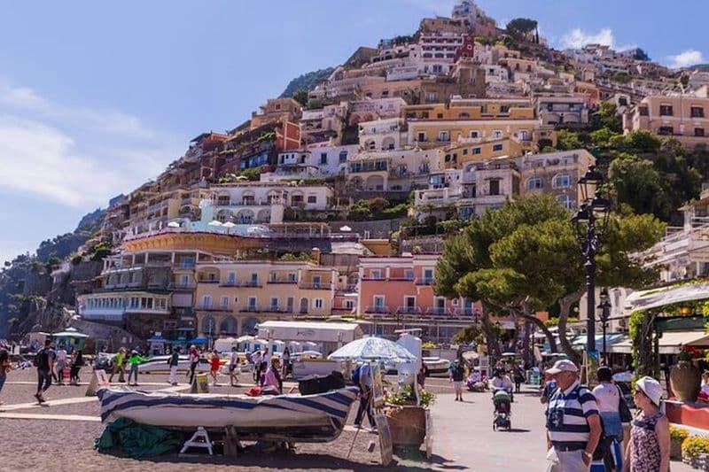 Billet Excursion à Pompéi, Positano et la Côte Amalfitaine au départ de Rome