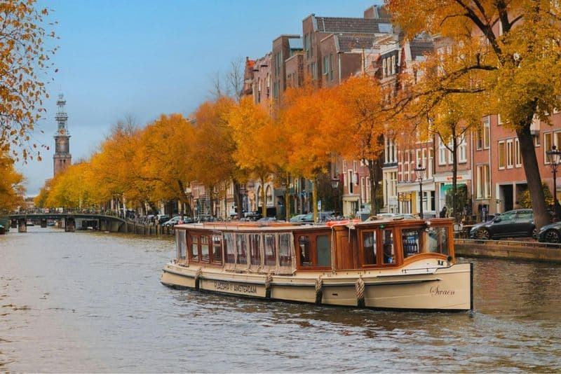 Billet Croisière guidée sur les canaux d'Amsterdam