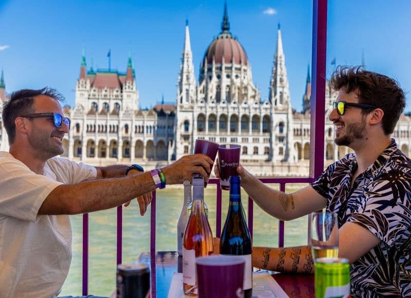 Billet Croisière sur le Danube à Budapest avec prosecco et vin à volonté