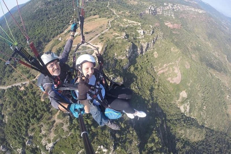 Vol en parapente tandem à Salou