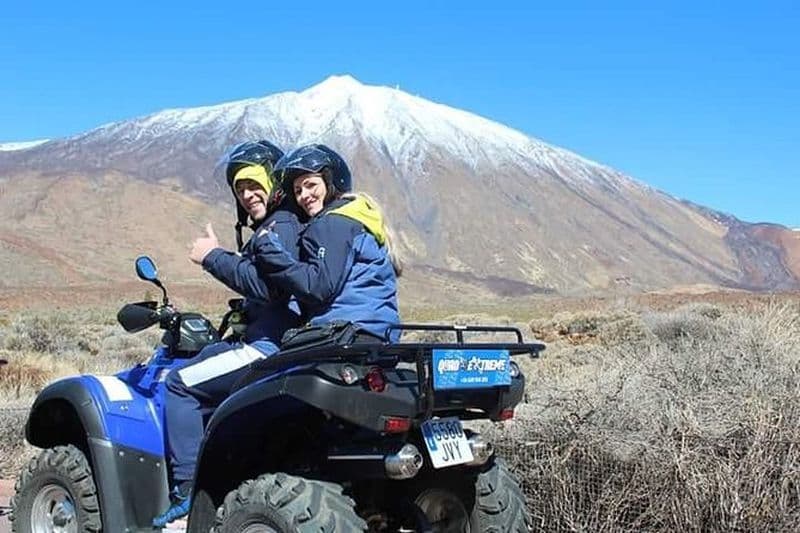 Aventure en quad au Teide