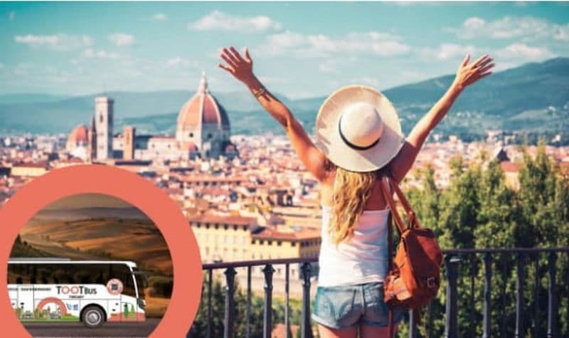 Billet Pass bus de 2 jours en Toscane avec trajets flexibles entre les villes