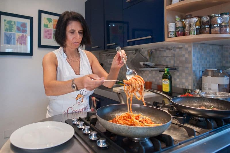 Cours de cuisine de pâtes et tiramisù à Rome