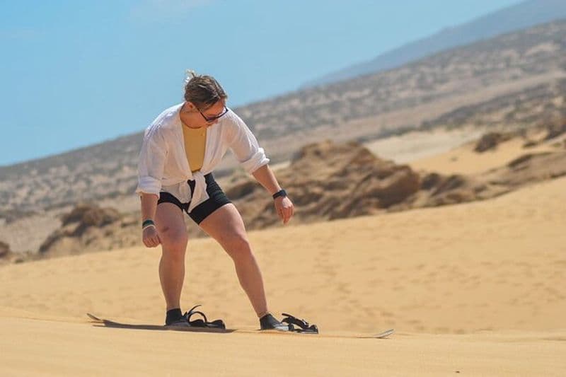 Expérience de sandboard à Agadir