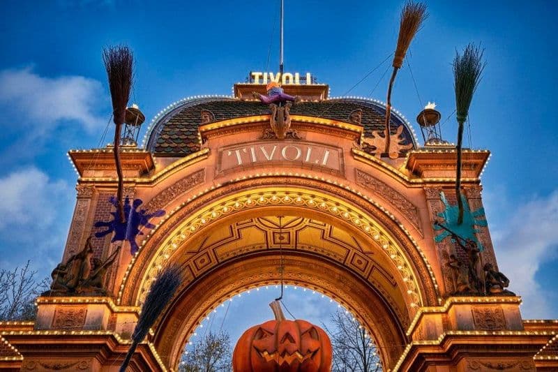 Billet Billets d’Halloween pour les jardins de Tivoli à Copenhague