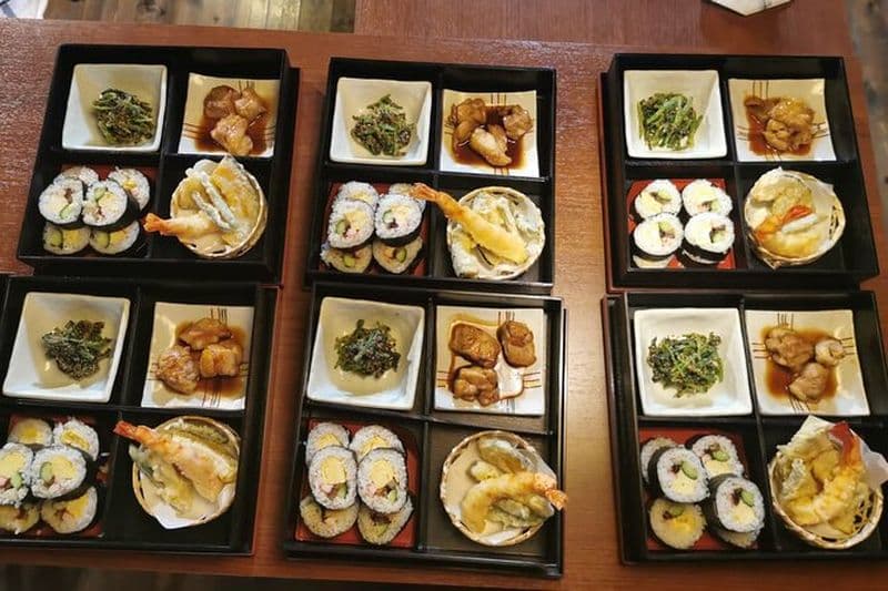 Cours de cuisine bento à Kyoto