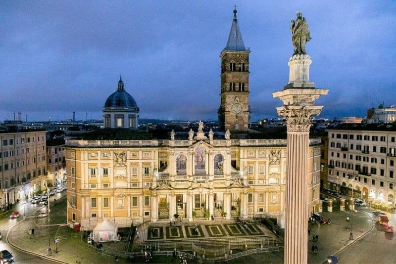 Visite guidée des zones souterraines de la Basilique Sainte-Marie-Majeure, Rome