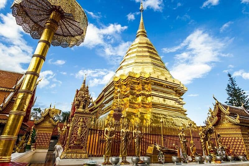 Billet Visite de Doi Suthep, Wat Umong et Wat Pha Lat à Chiang Mai
