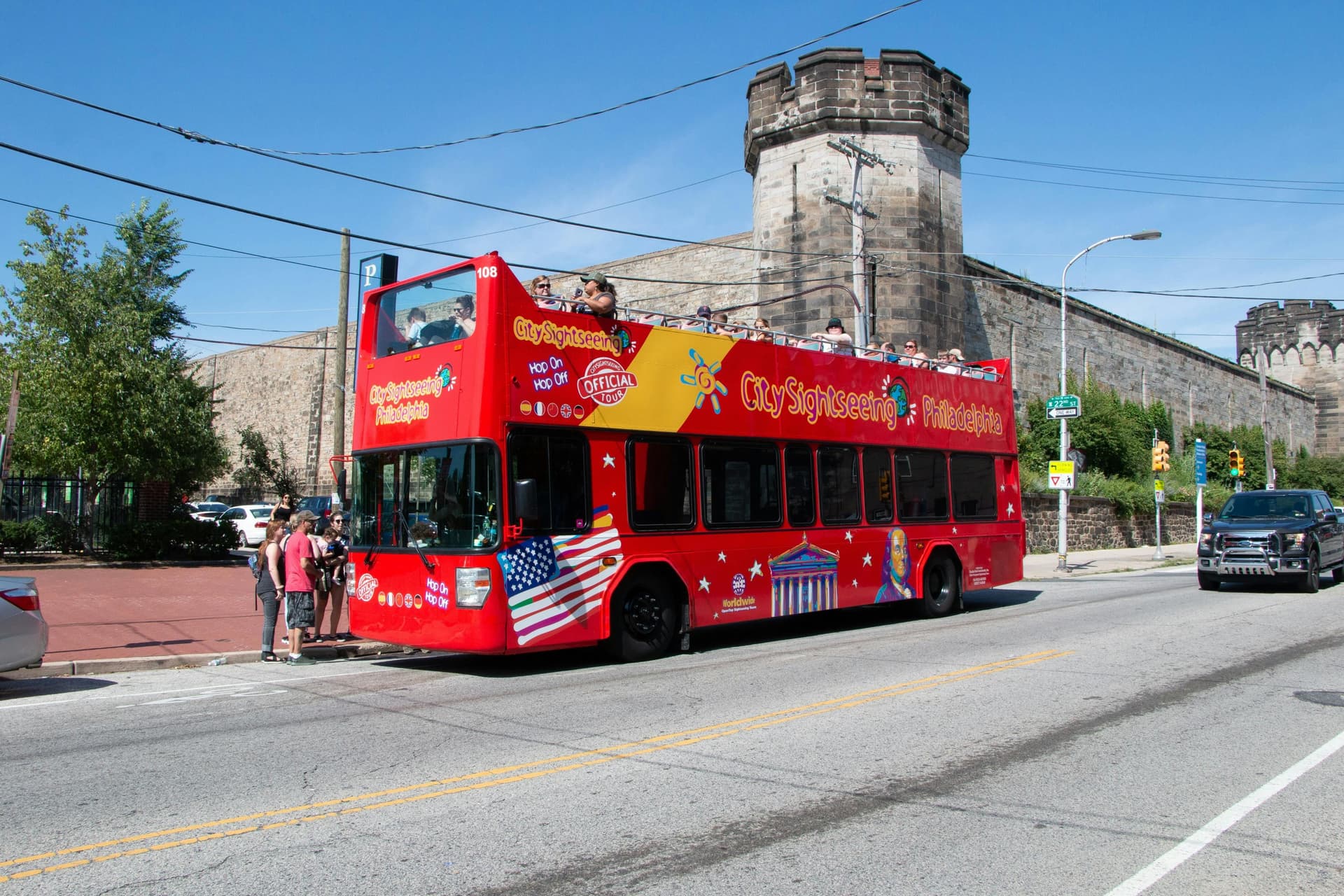 Bus touristique City Sightseeing de Philadelphie