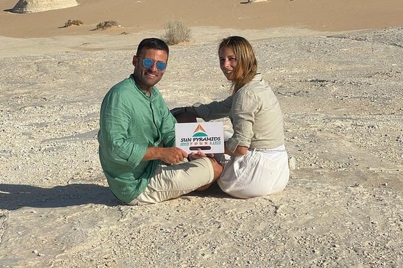Billet Excursion au Désert Blanc et à l'oasis de Bahariya depuis Le Caire