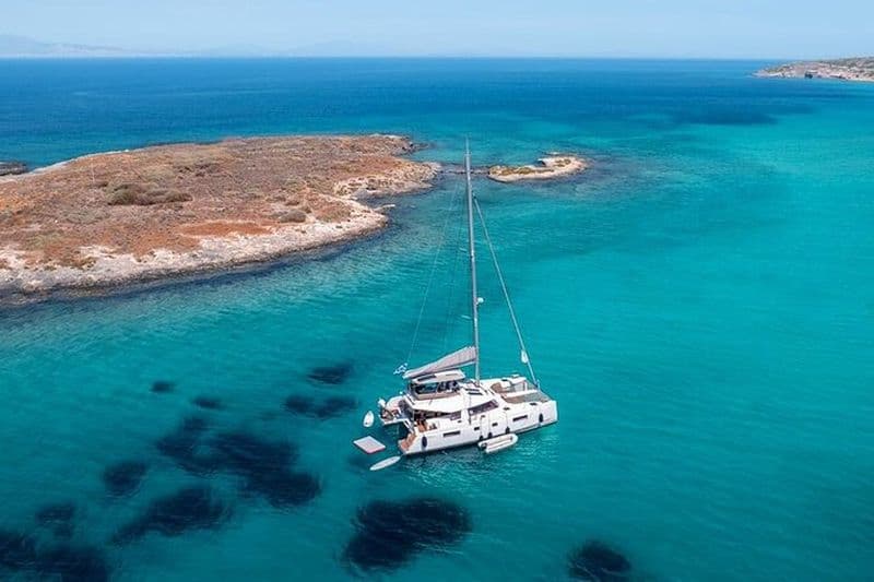 Croisière en catamaran vers l'île de Dia au départ d'Héraklion