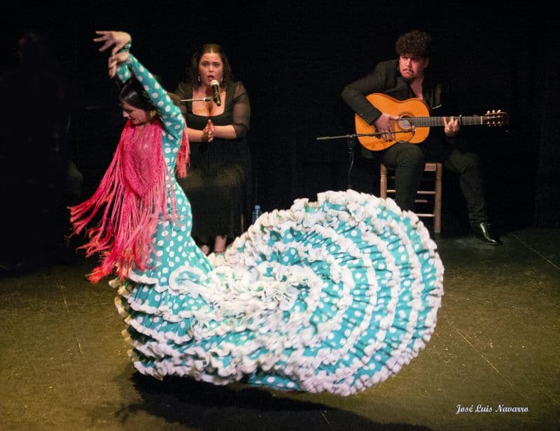 Spectacle de flamenco au Théâtre Flamenco de Triana
