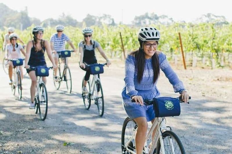 Balade à vélo dans la vallée de Napa