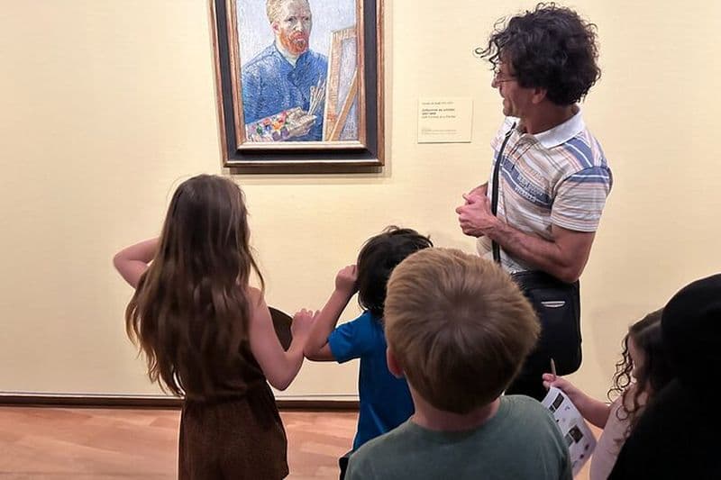 Billet Visite guidée privée du musée Van Gogh à Amsterdam pour enfants