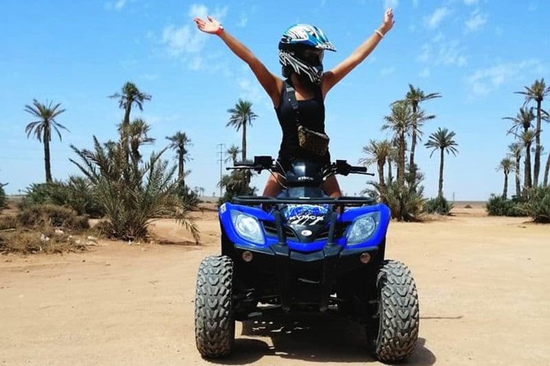 Tour en quad dans la Palmeraie de Marrakech