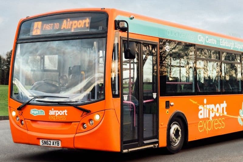 Billet Transferts en bus entre Édimbourg et l'aéroport