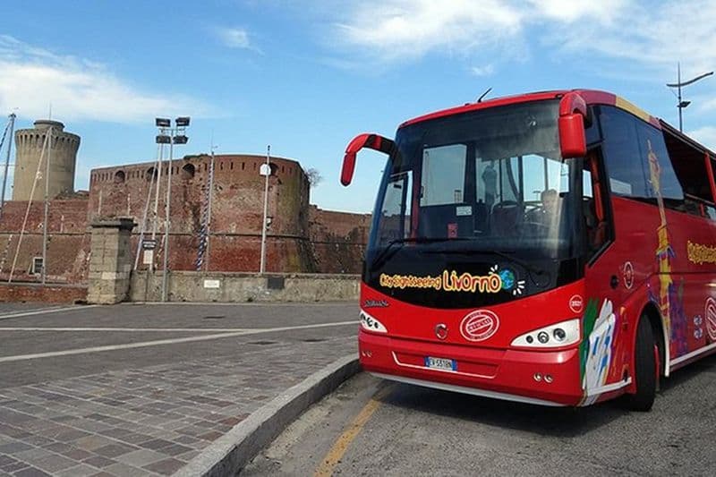 Bus touristique City Sightseeing de Livourne