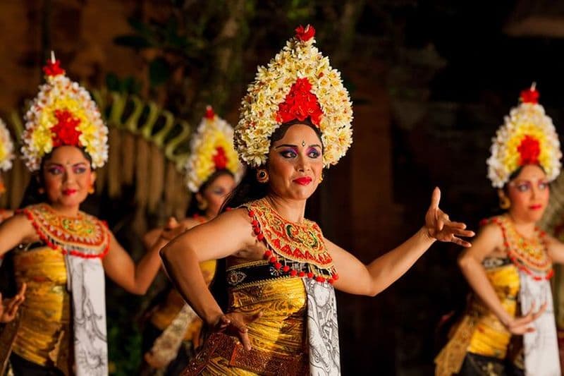 Billets pour le spectacle de danse Legong au Palais d'Ubud
