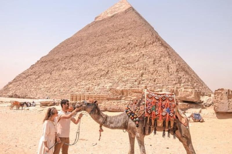 Billet Excursion aux Pyramides de Gizeh, à Saqqara et à Memphis depuis Le Caire
