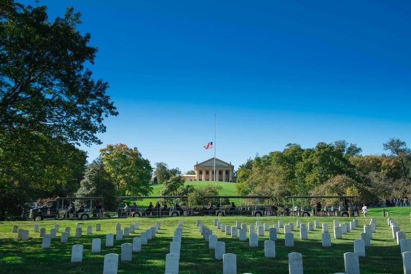 Tour en trolley hop-on hop-off de l'Arlington National Cemetery