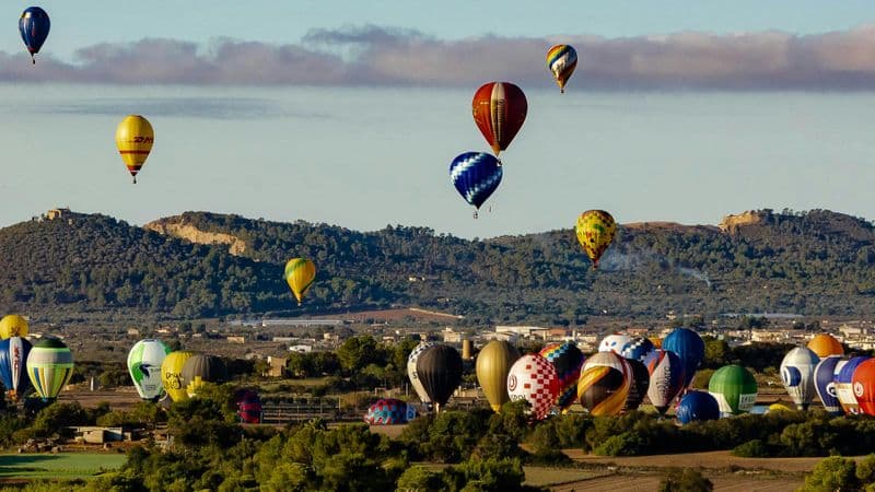 Balade en montgolfière à Majorque