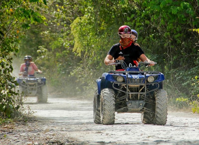 Balade en quad dans la jungle à Akumal
