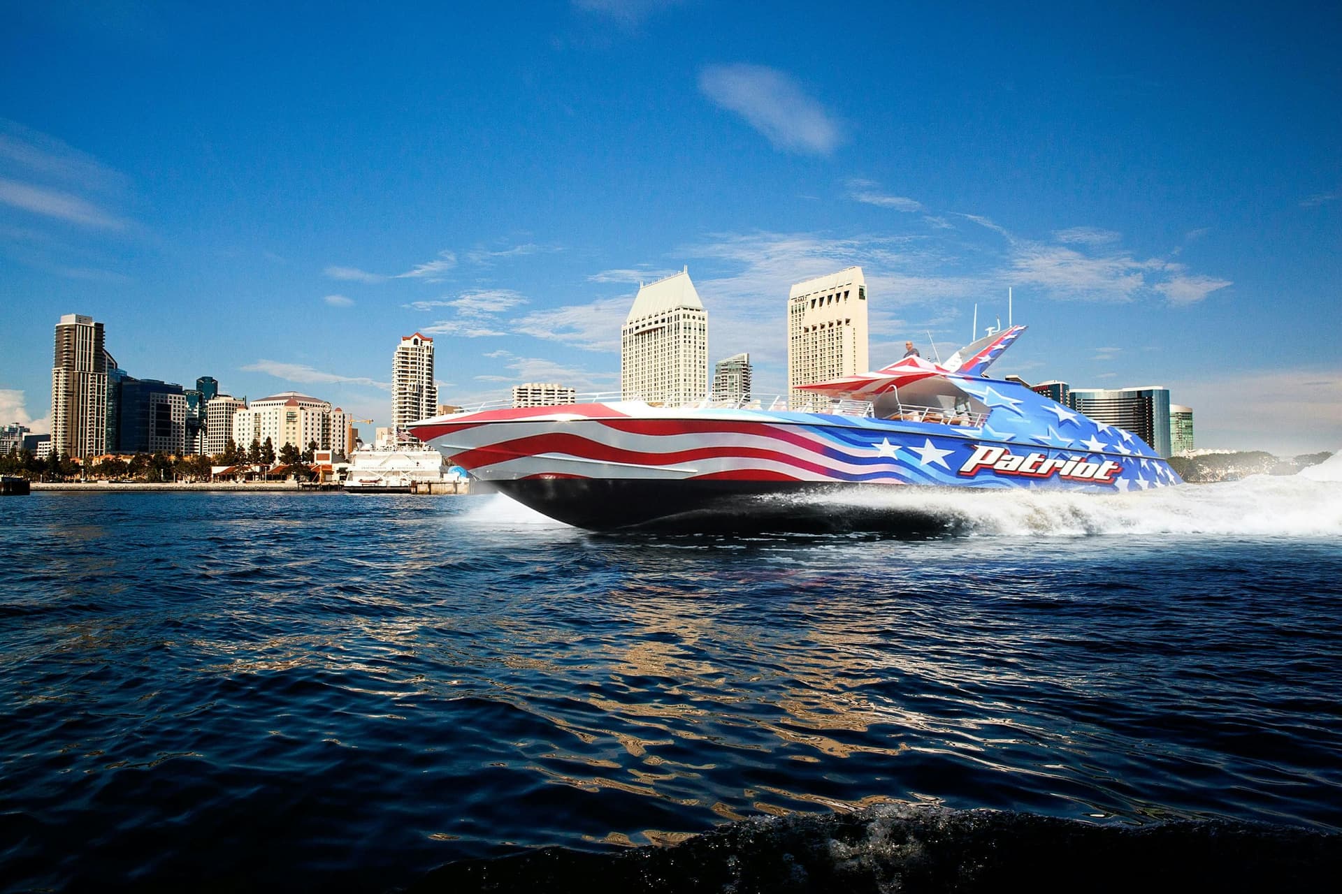 Billet Balade en speedboat Patriot à San Diego