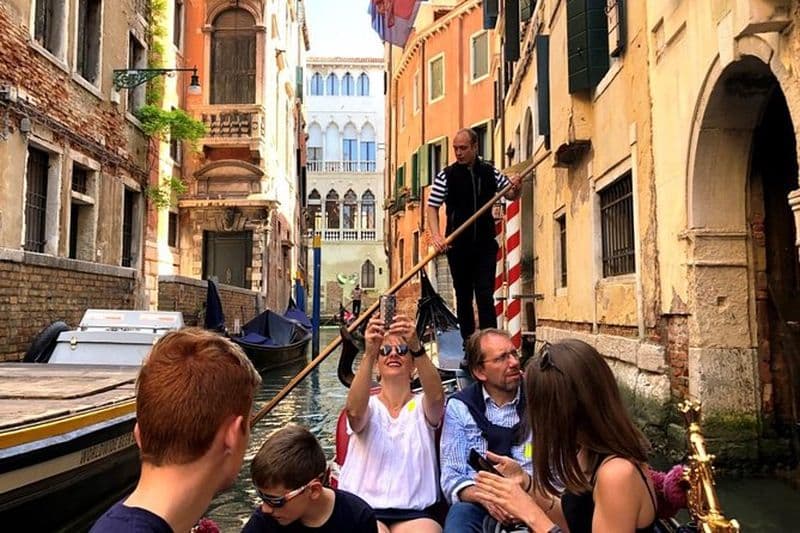 Visite matinale de Venise avec promenade en gondole
