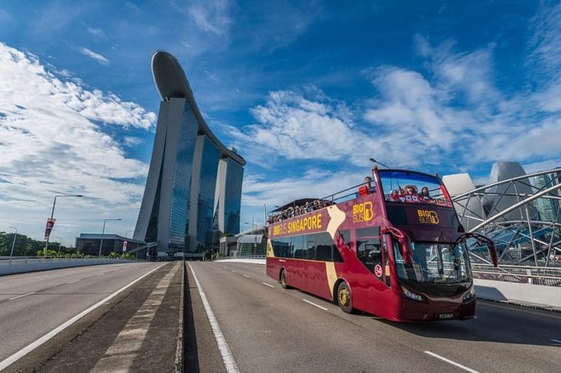 Bus touristique Big Bus de Singapour