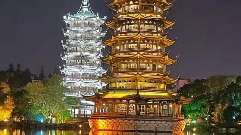 Billet Croisière sur les Quatre Lacs de Guilin avec transfert depuis l'hôtel