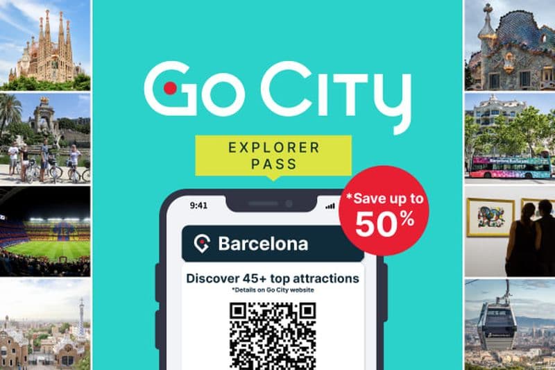 Billet Pass Explorer Barcelone - Choisissez parmi 2, 3, 4, 5, 6 ou 7 attractions