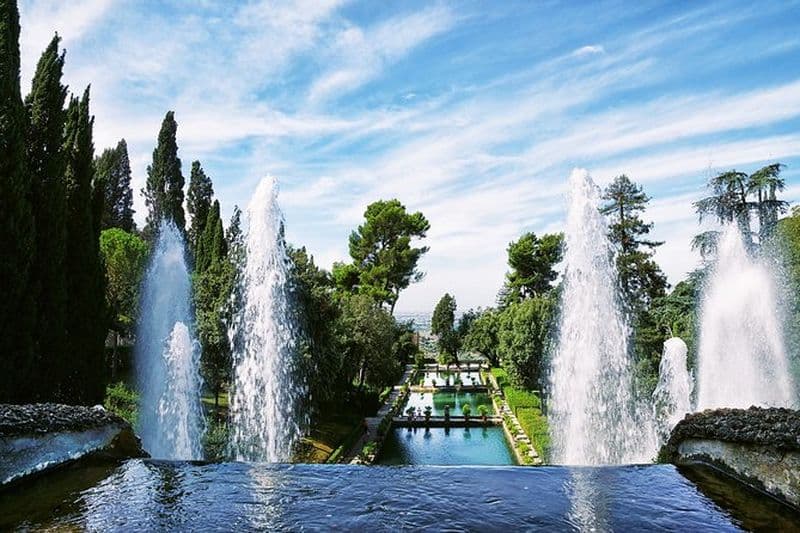 Billet Excursion privée à la Villa d'Este et à la Villa Adriana au départ de Rome avec déjeuner
