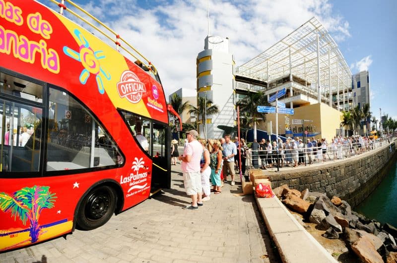 Bus touristique City Sightseeing de Gran Canaria
