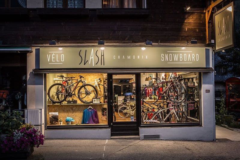 Location de vélos chez Slash chamonix