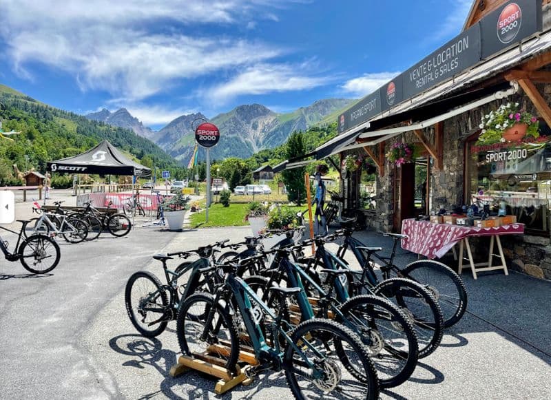 Location de vélos chez Nagano Sport