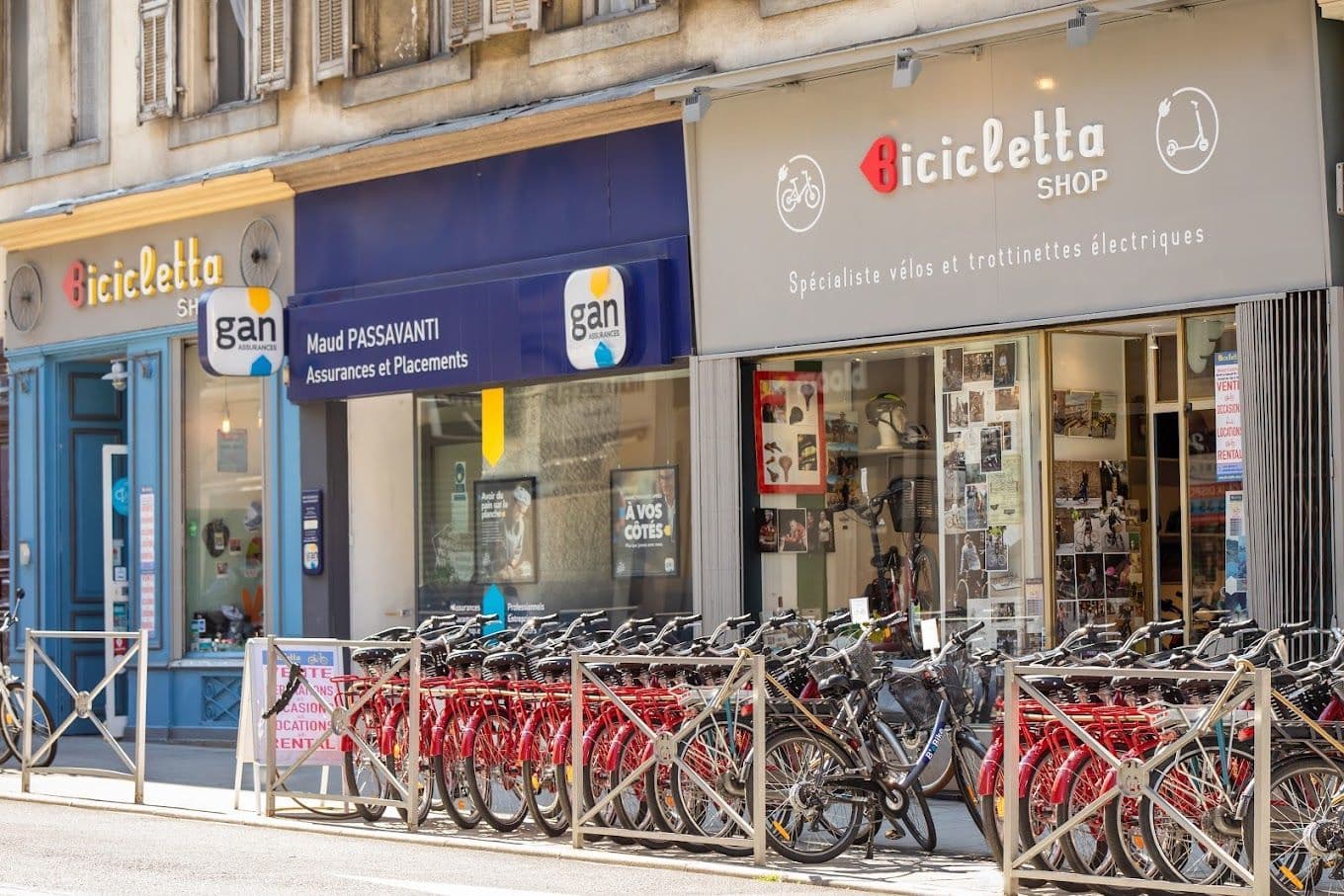 Location de vélos chez Bicicletta Shop