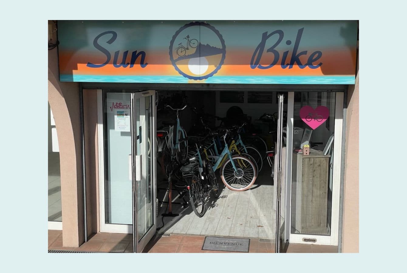 Location de vélos chez Sas Sun Bike