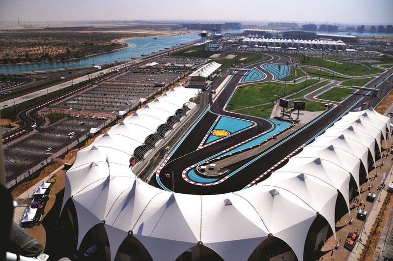 Billet Yas marina circuit venue tour