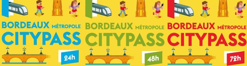 Billet Bordeaux City Pass with validity 24h, 48h, 72h or 96h