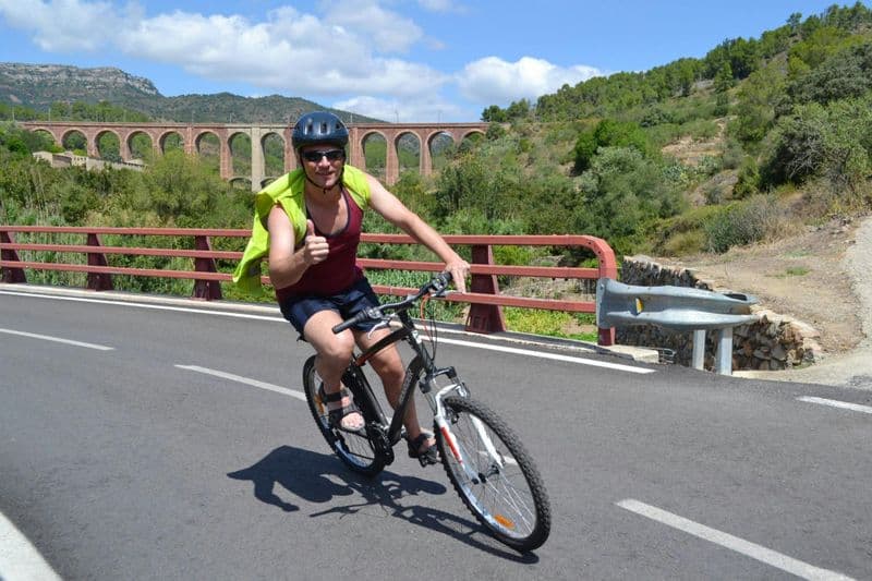 Visite à vélo en Catalogne rurale à la découverte des vins