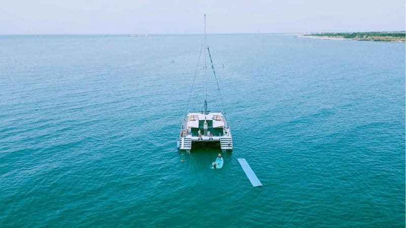 Billet Playa de la Barrosa et Novo Sancti Petri en catamaran