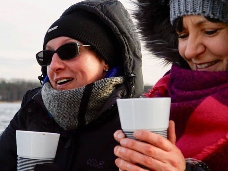 Expérience de voile et de vin chaud
