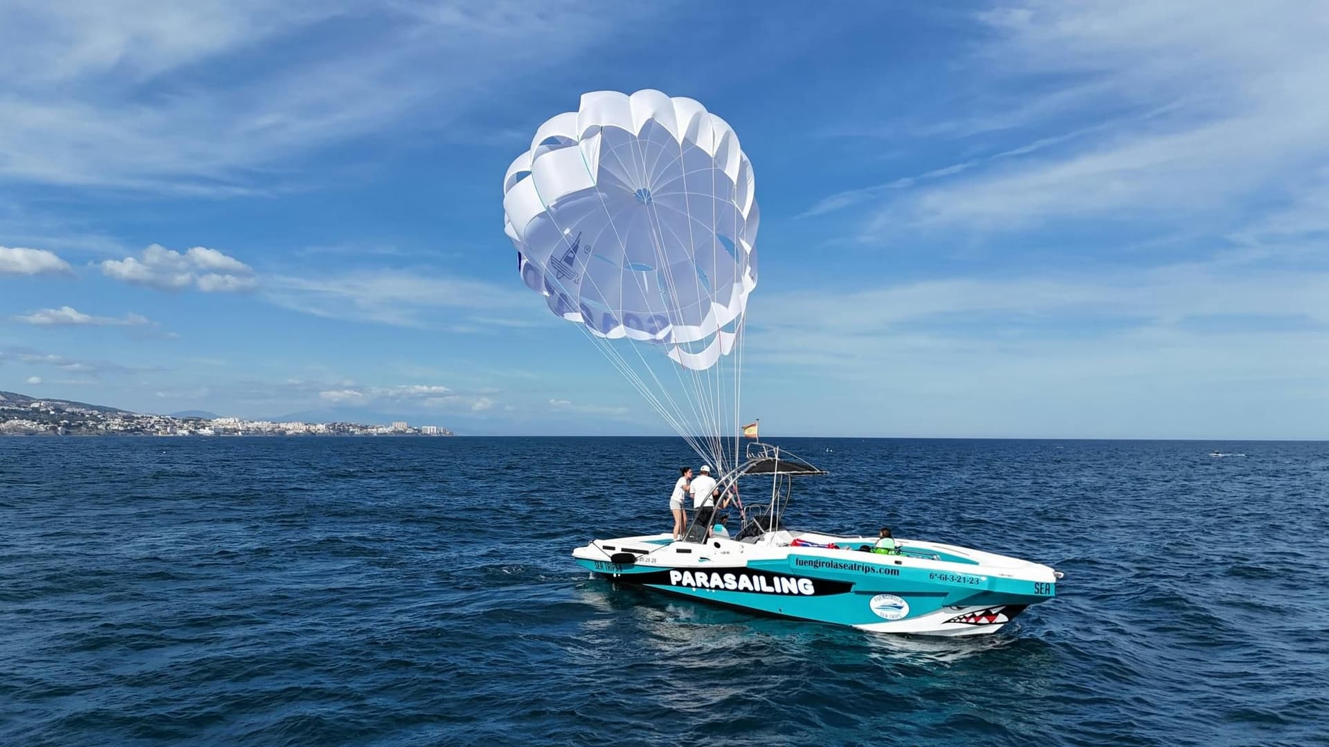 Expérience de parachute ascensionnel à Fuengirola