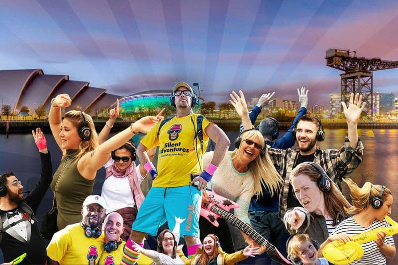 Aventure disco silencieuse à Glasgow