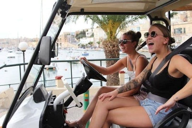 Visite en buggy électrique des trois villes de Malte