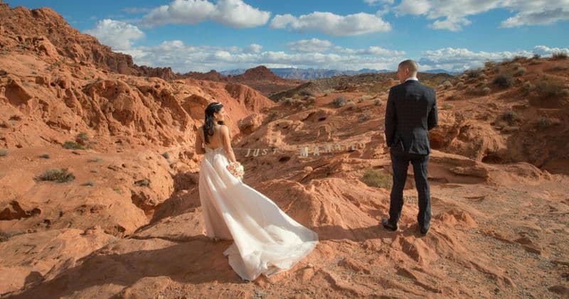 Billet Valley of Fire State Park wedding package