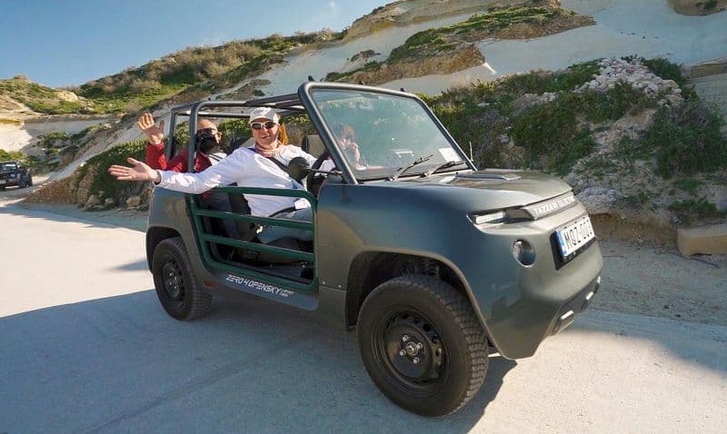 Tour de Gozo en 4x4 électrique